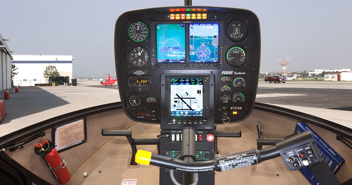 HeliSAS and Autopilot for Robinson R66 and R44 Helicopters