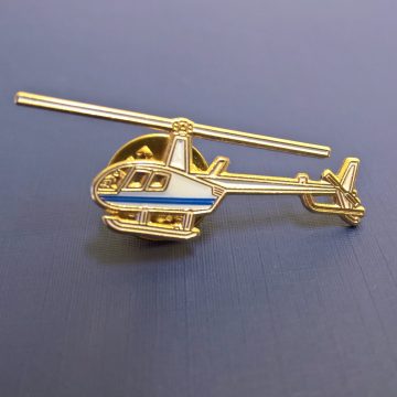 Helicopter Pin Badge Gift for sale